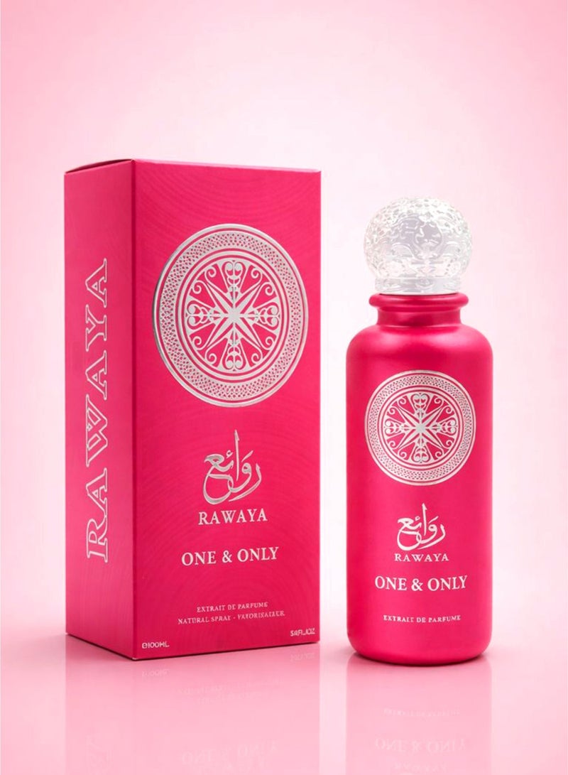 OUDI Musky Women Perfume Oudi Rawaya One & Only Eau De Parfume 100ml | Luxury Women Perfume with Ambergris Musk, Caramel, Peach & Passion Fruit Notes | Best Perfume for Womens - Image 3
